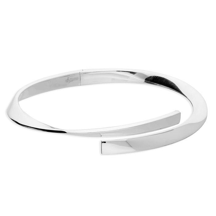 Twisted silver clearance cuff bracelet