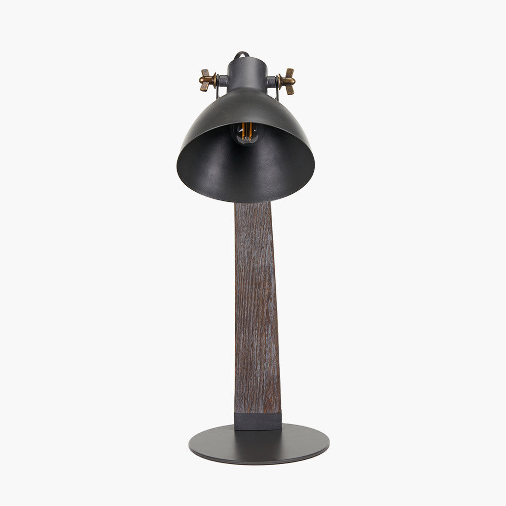 Grey metal online lamp