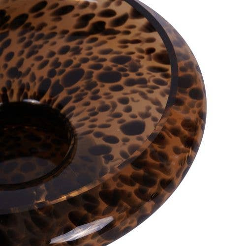 Tortoiseshell Glass Bowl