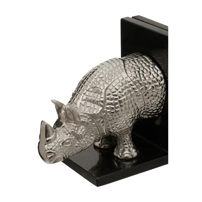 Rhino Bookends