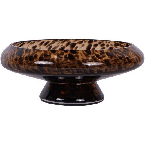 Tortoiseshell Glass Bowl