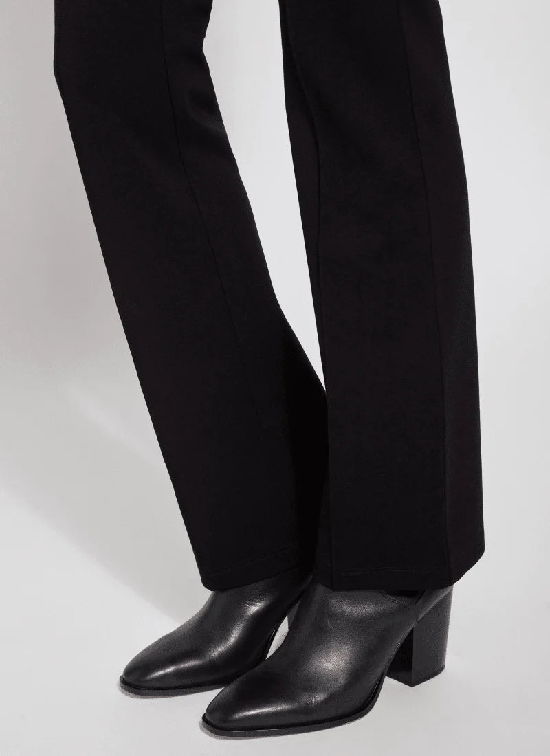 Long Baby Boot Cut Leg - Black