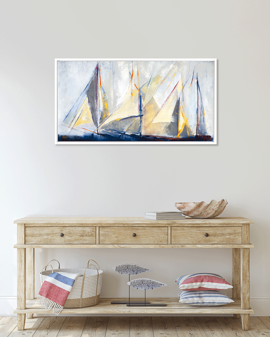 Light Breeze Framed Art