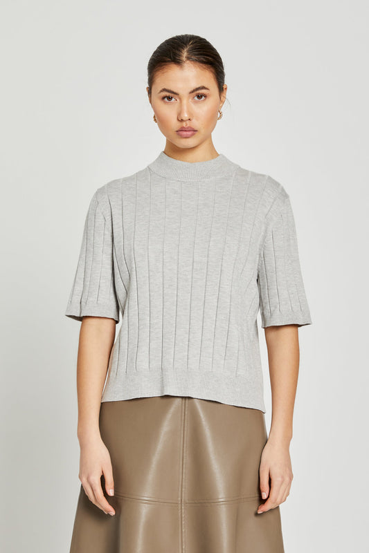 Anemone Glady Knit - Grey Melange