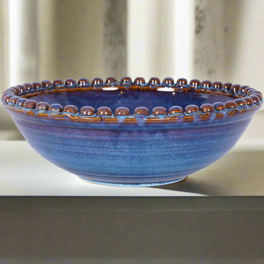 Blue Glazed Bowl