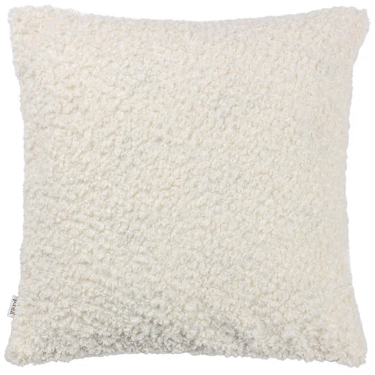 Textured Boucle Cushion-Ecru