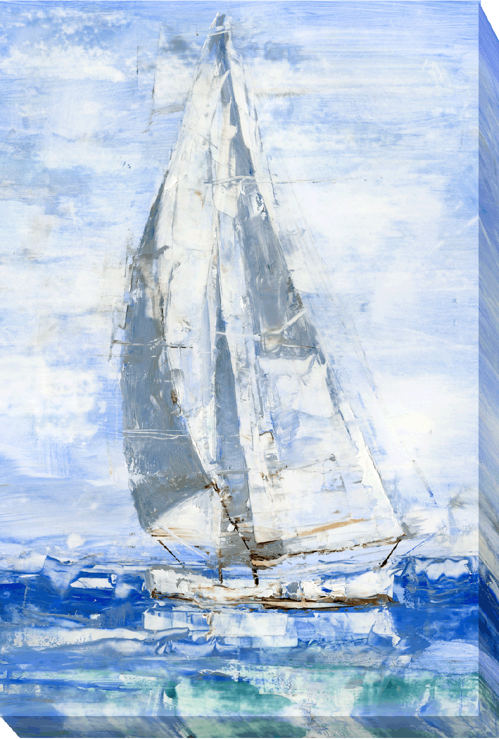 Blue Sails I - II Canvas