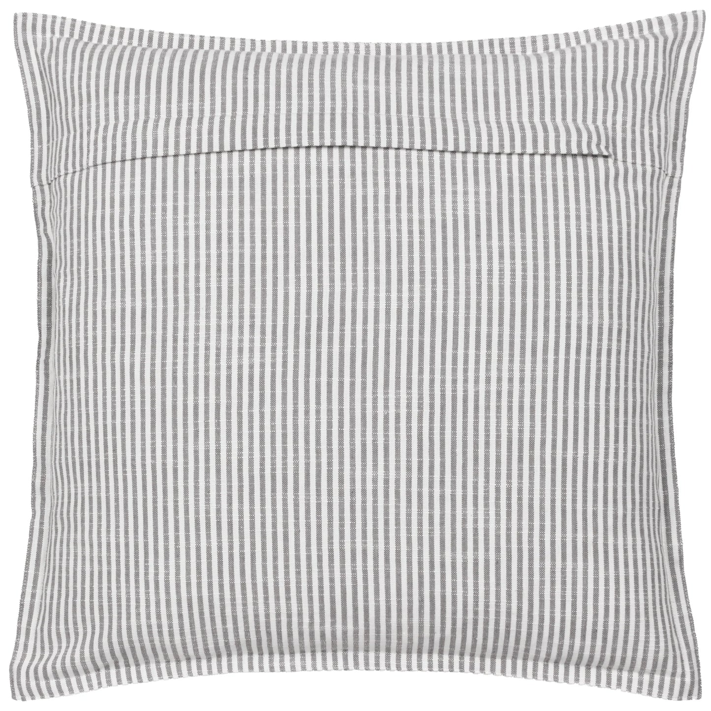 Truro Stripe Reversible Cushion-Grey