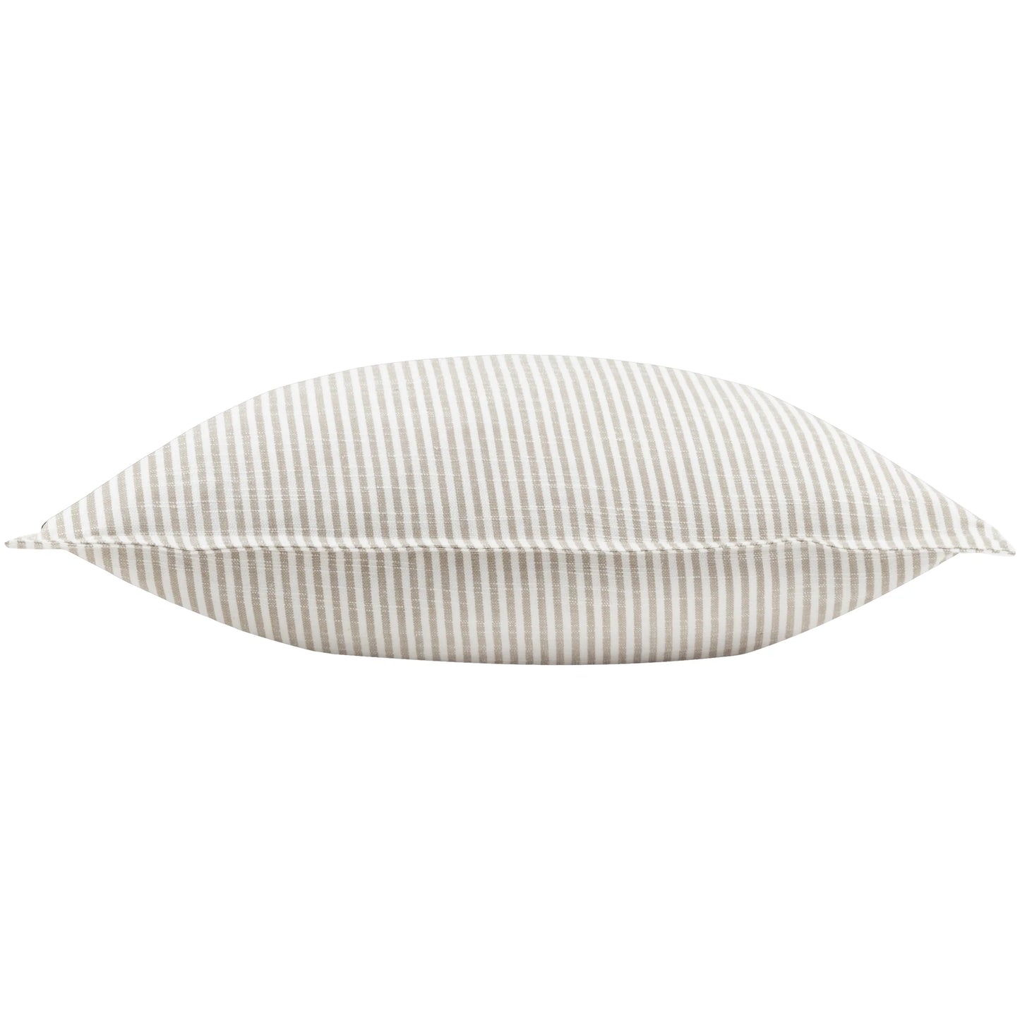 Truro Stripe Reversible Cushion-Natural