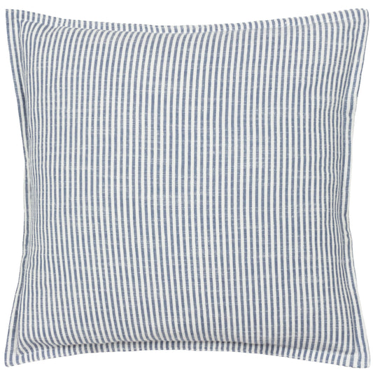 Truro Stripe Reversible Cushion-Skyline