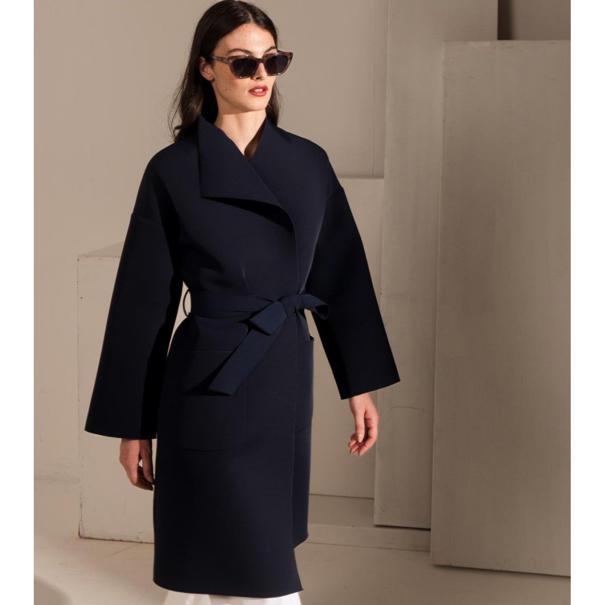 Caban Paired Peacock Coat