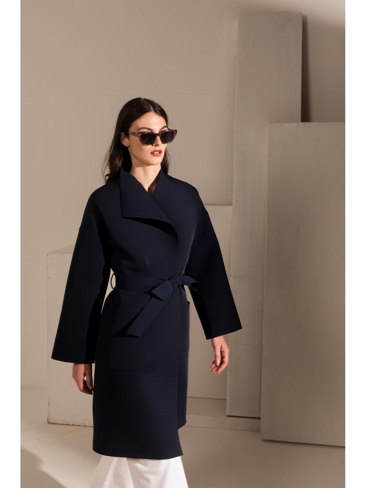 Caban Paired Peacock Coat