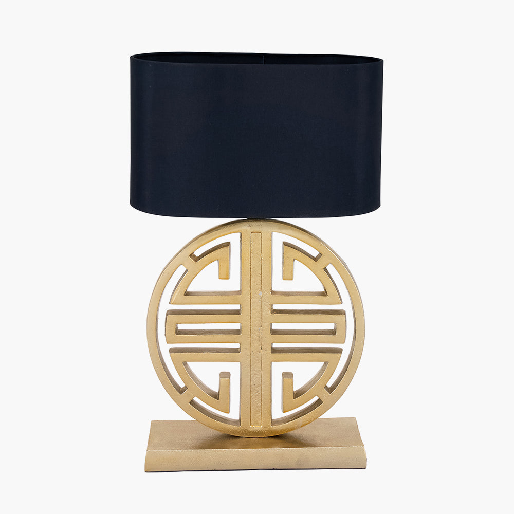 Gold statement online lamp