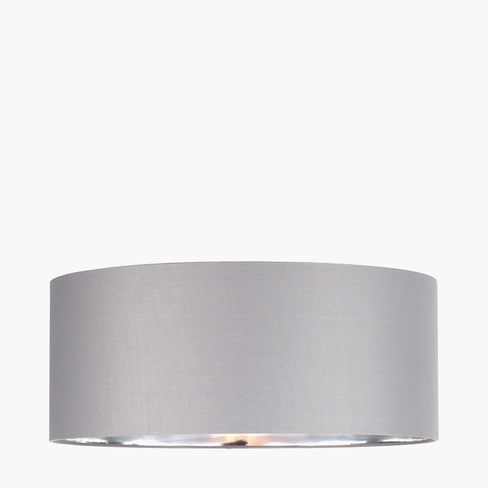 Grey lampshade deals with silver lining