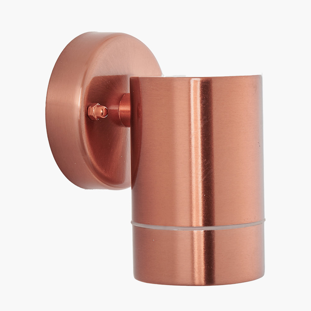 Lantana Copper Metal Fixed Spot Wall Light for sale - Woodcock and Cavendish