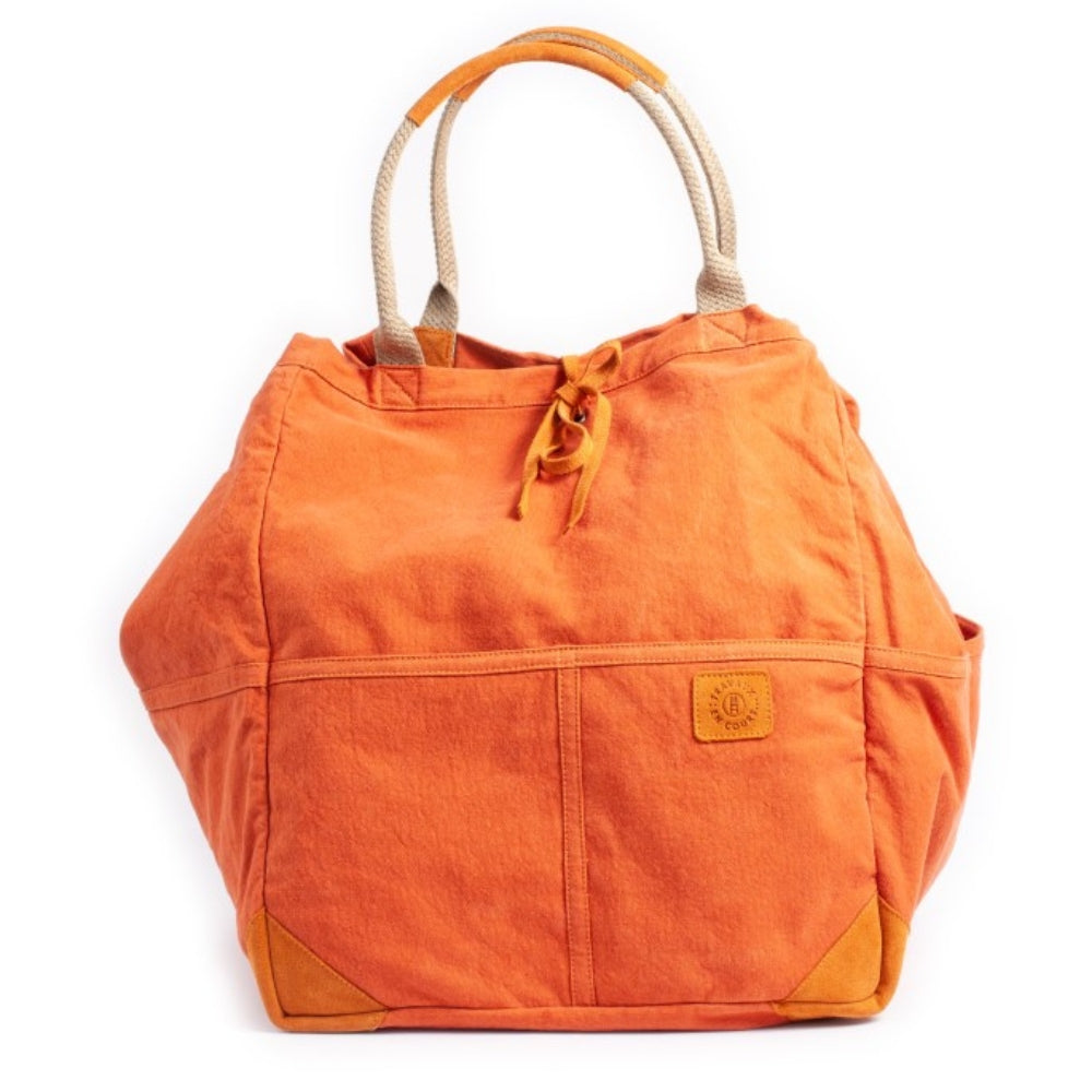 Large Tote in Chili Orange for sale - Woodcock and Cavendish