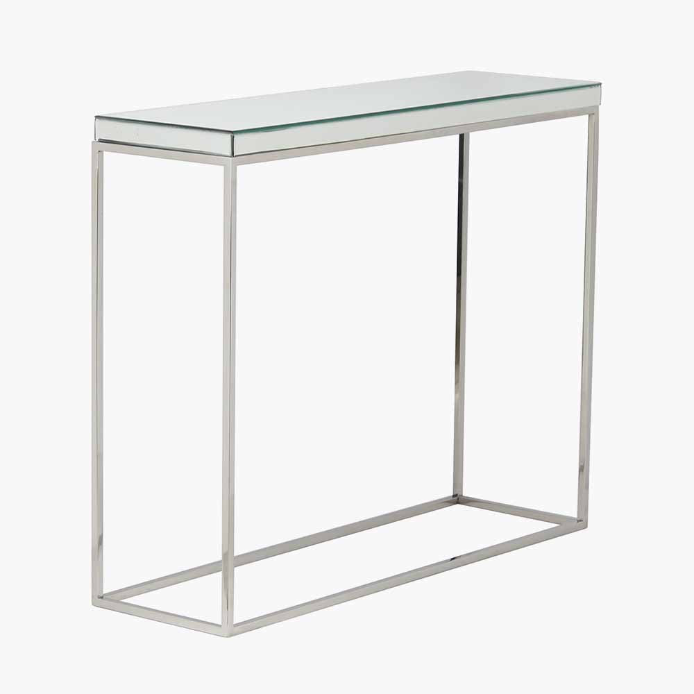 Cb2 metal console deals table