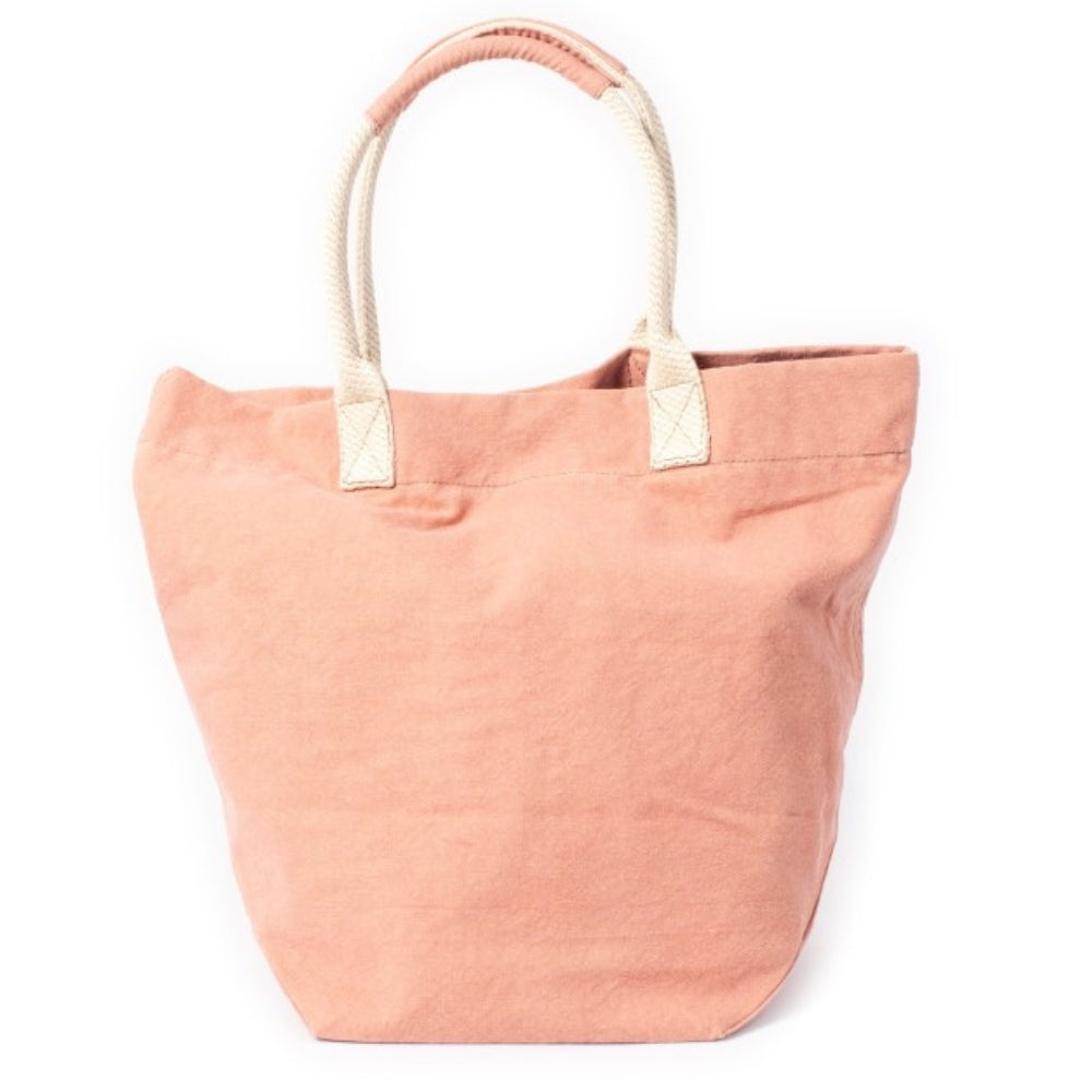 Soft Tote Bag in Rose for sale - Woodcock and Cavendish
