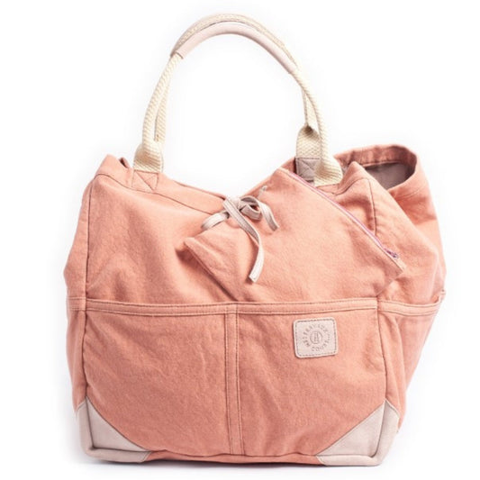Medium Tote in Rose for sale - Woodcock and Cavendish