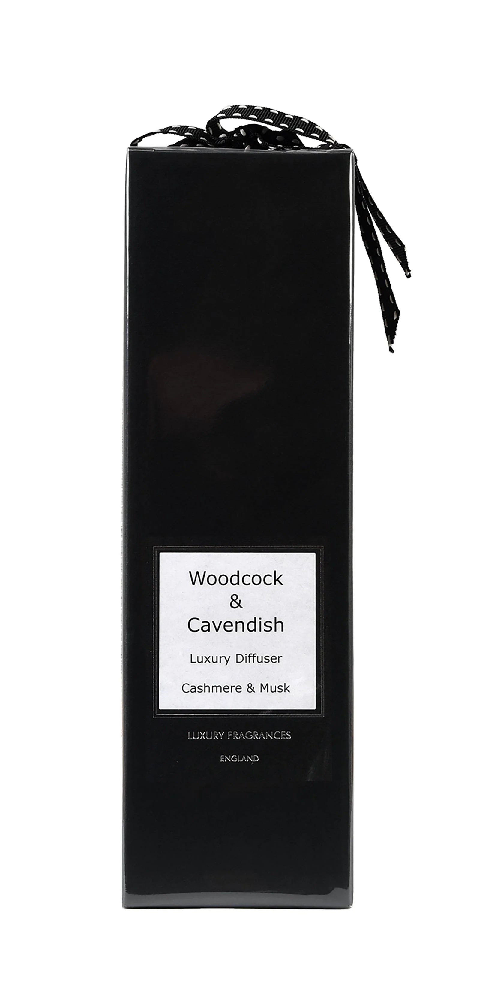 Cashmere & Musk Room Diffuser 100ml for sale - Woodcock and Cavendish